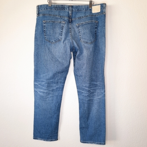 AG 22 Years Landmark Destructed Ex-Boyfriend Distressed Slim Fit Jeans 32 - Picture 3 of 8